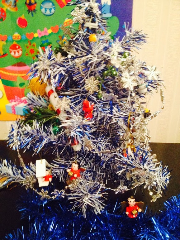 Новогодняя сенсорная коробочка