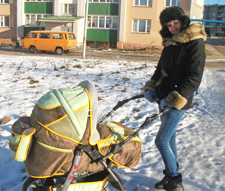 Наша первая прогулка