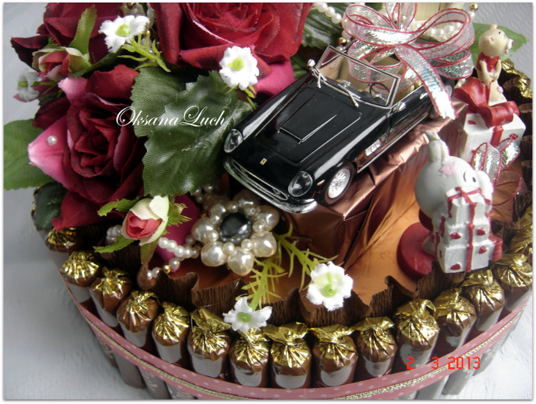 Торт конфетный "Чего хотят женщины".