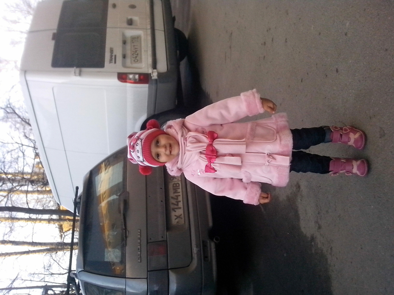 Доча!Хорошая сегодня была погода:-)