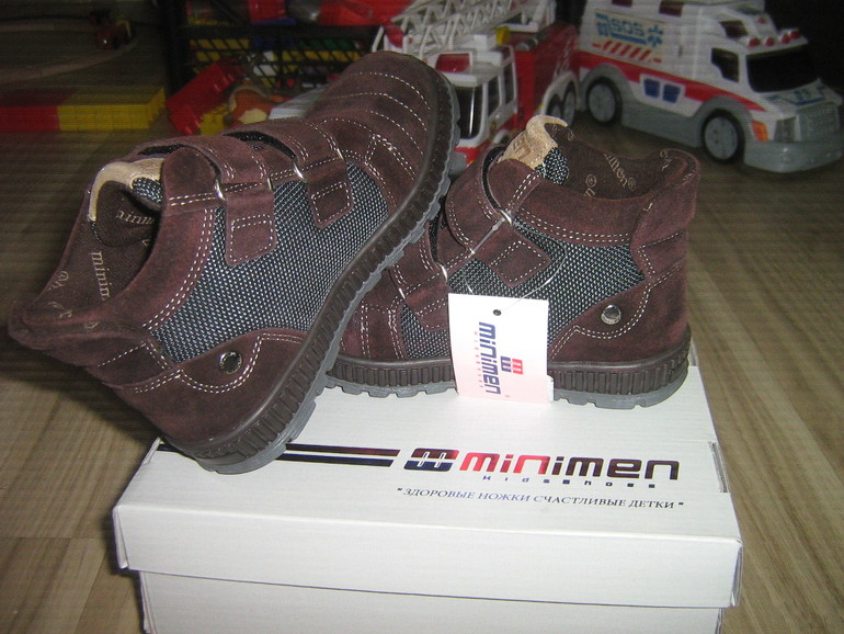 ботиночки минимен на весну осень