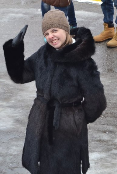 и мы были сегодня на масленице))