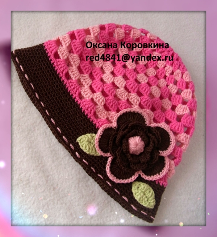 шляпка крейзи колор