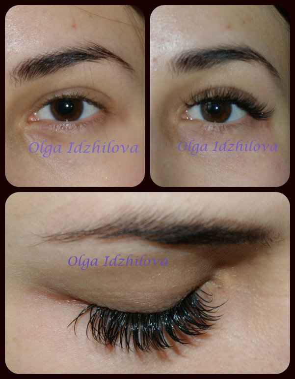 Реснички для талантливой девушки))