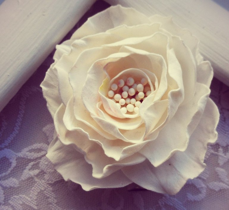 Цветы из фоамирана. Продолжение