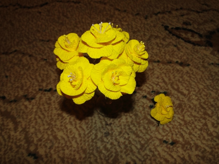 первый раз работала с самозатвердевающей глиной