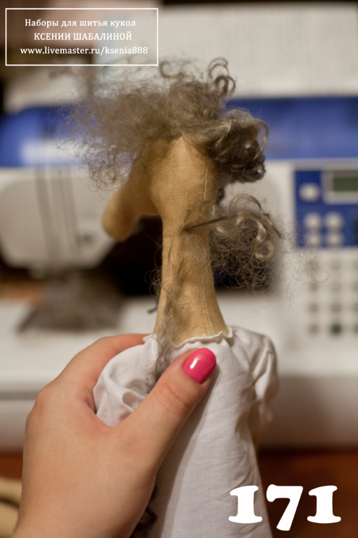 Грива для лошадки ( совместный пошив)