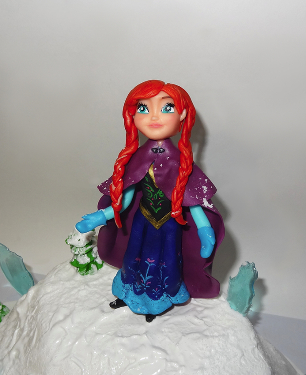 Торт "Холодное сердце"