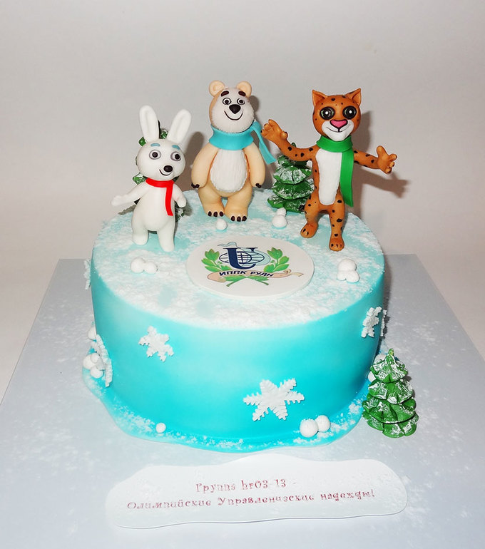 Торт "Олимпийские надежды"