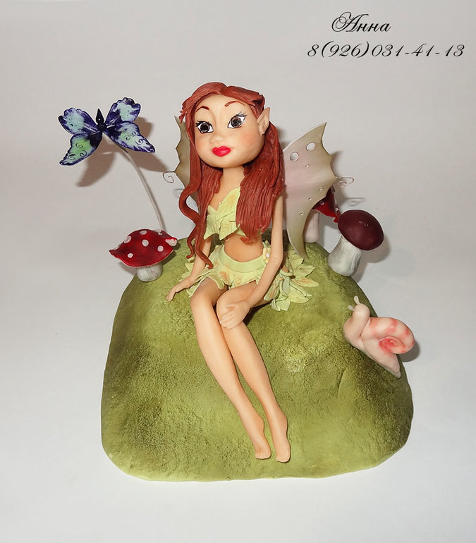 Работа с курсов по лепке