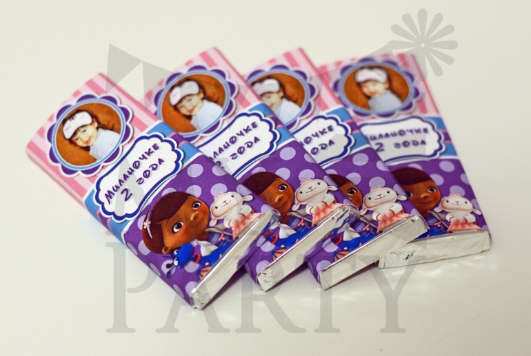 Оформление годовасия в стиле Doc McStuffins (по мультфильму Доктор Плюшева Disney)