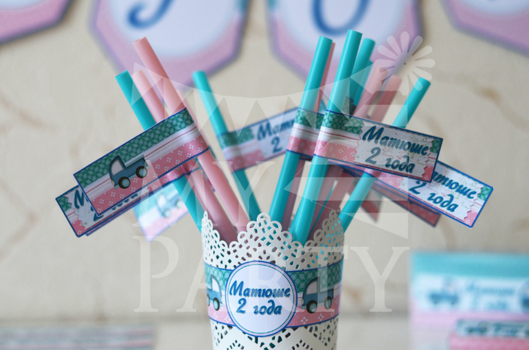 Набор Маленькая голубая машинка