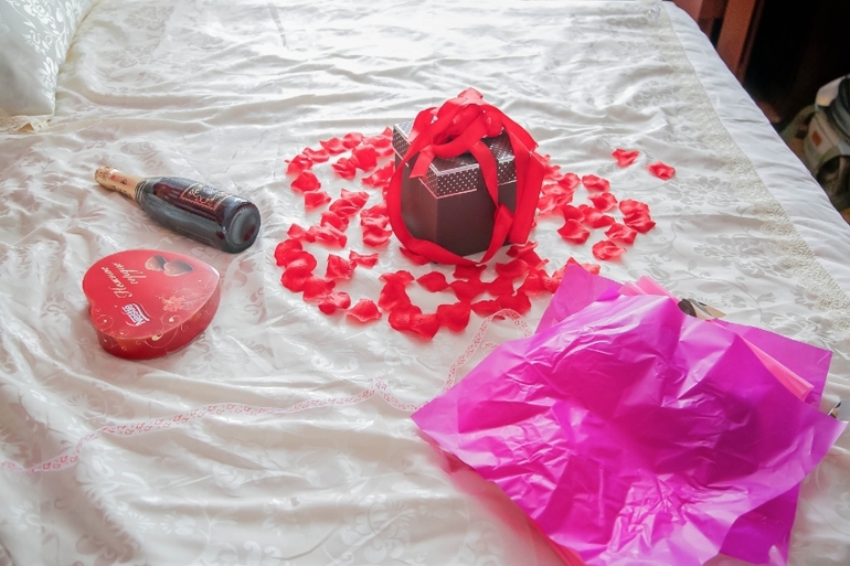 Мой сюрприз мужу на День Влюбленных!