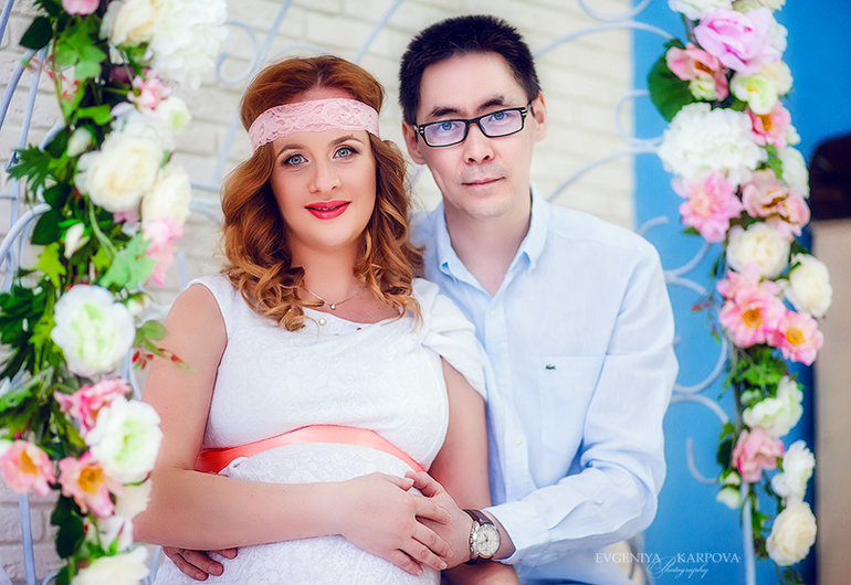 Наталья в ожидании доченьки