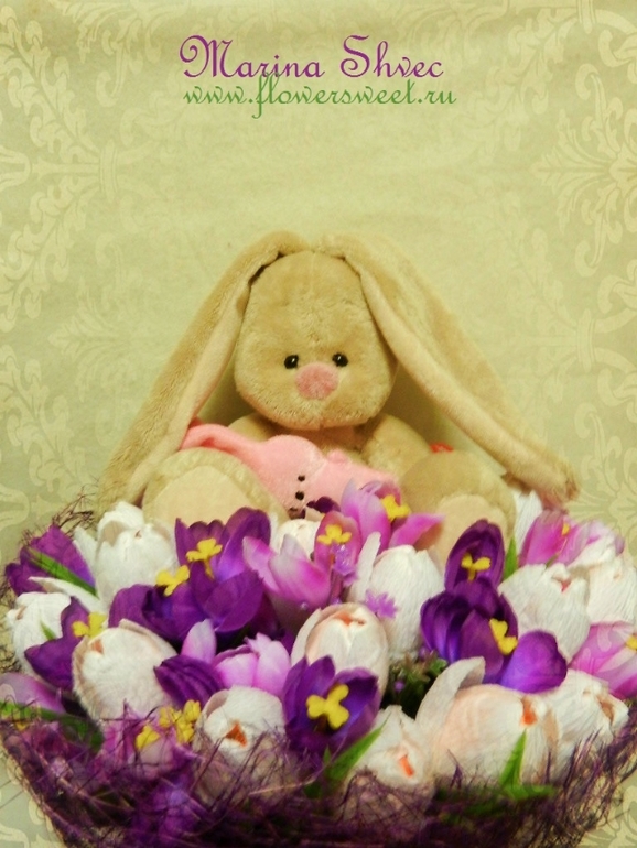 Ушастый ручной букетик =)