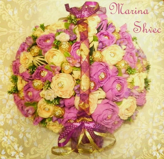 Корзиночка 65 роз =)