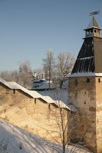 Зима пришла в Печоры