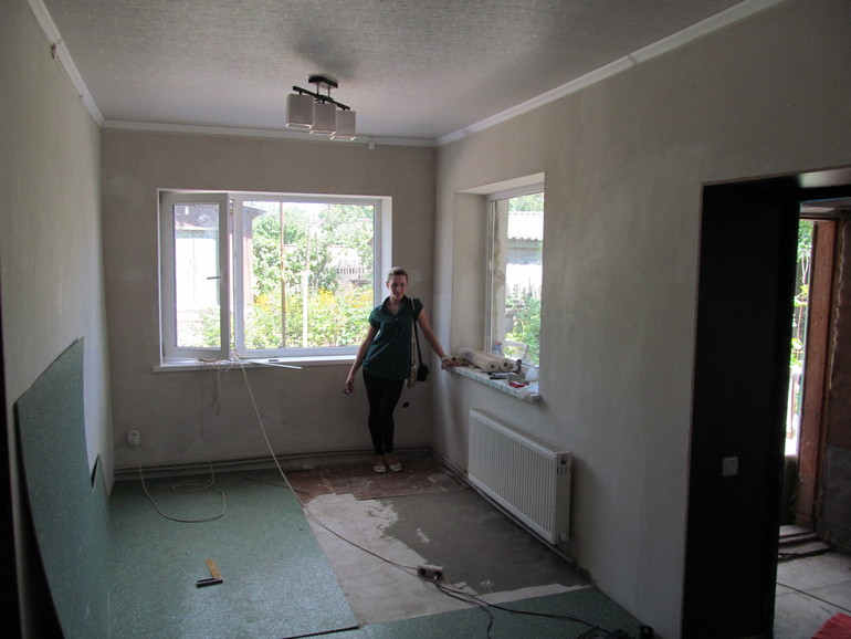 Наш дом:как только въехали и то что успели сделать на сегодня(прошло 9 месяцев)