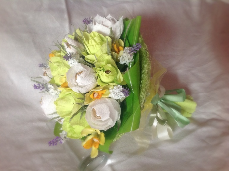 Первый ручной букетик