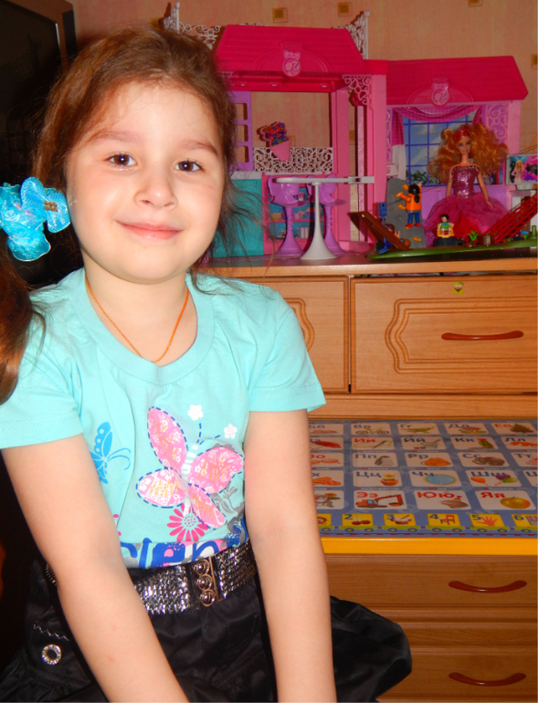 Вот и старшая:)