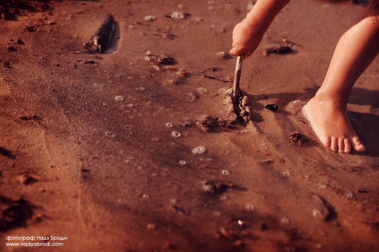 Семейная съемка во Франции, пляж Сен-Тропе, лето 2013