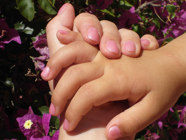 Первый "маникюр"