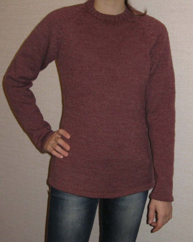 Мое первое изделие на вязальной машине