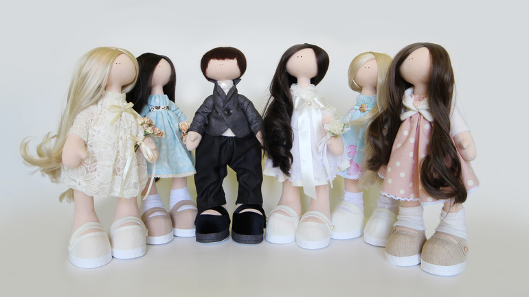 Куколки сшитые на заказ ) Много фото )