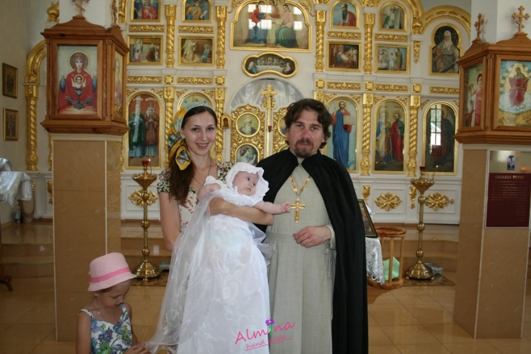 Крестильное платье.