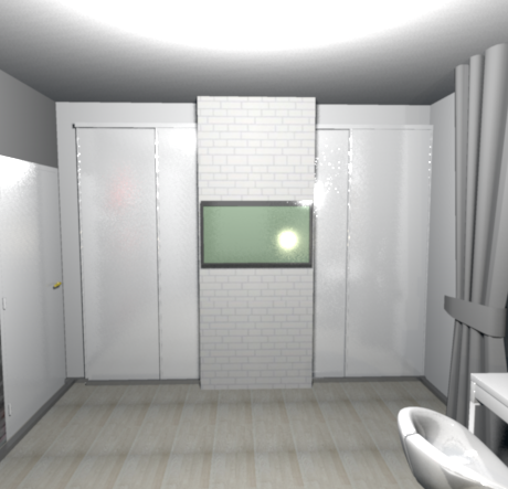 Вопрос про офрмление стены с телевизором.