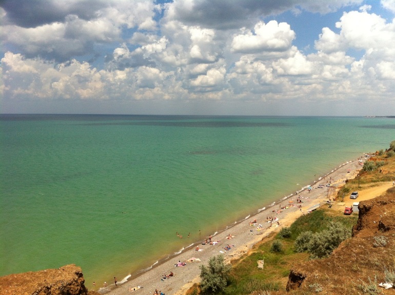 Абалденный пляж в Крыму.Добро пожаловать)))