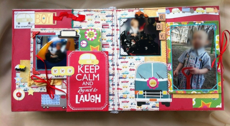 Большой альбом для мальчика !!!