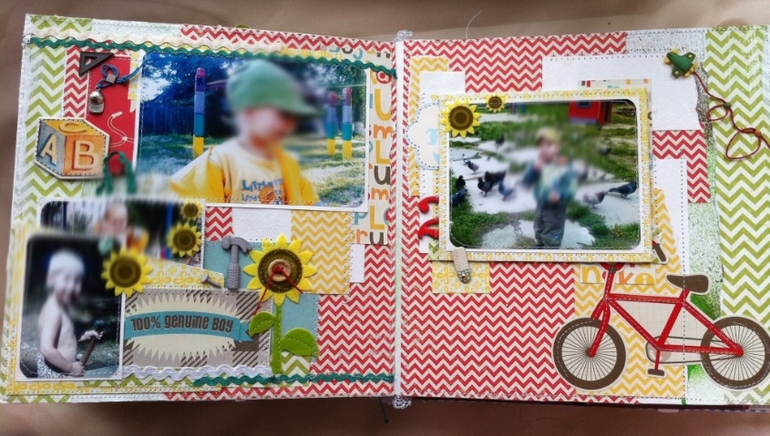 Большой альбом для мальчика !!!