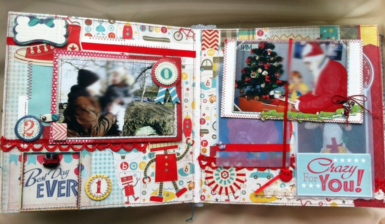 Большой альбом для мальчика !!!