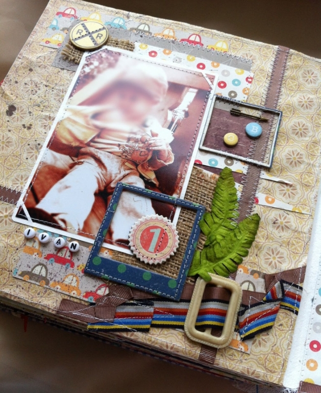 Альбом для мальчика с готовыми фото . Много позитива!!)))