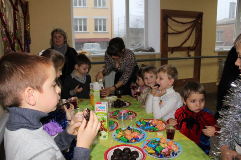 Утренник на работе