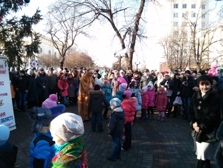 Наши новогодние празднички