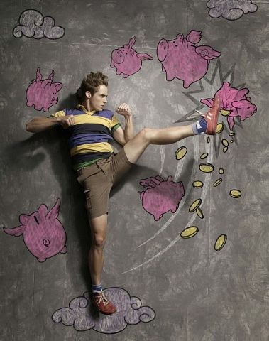 Креативные рисунки на асфальте от Нитина Камблекара.