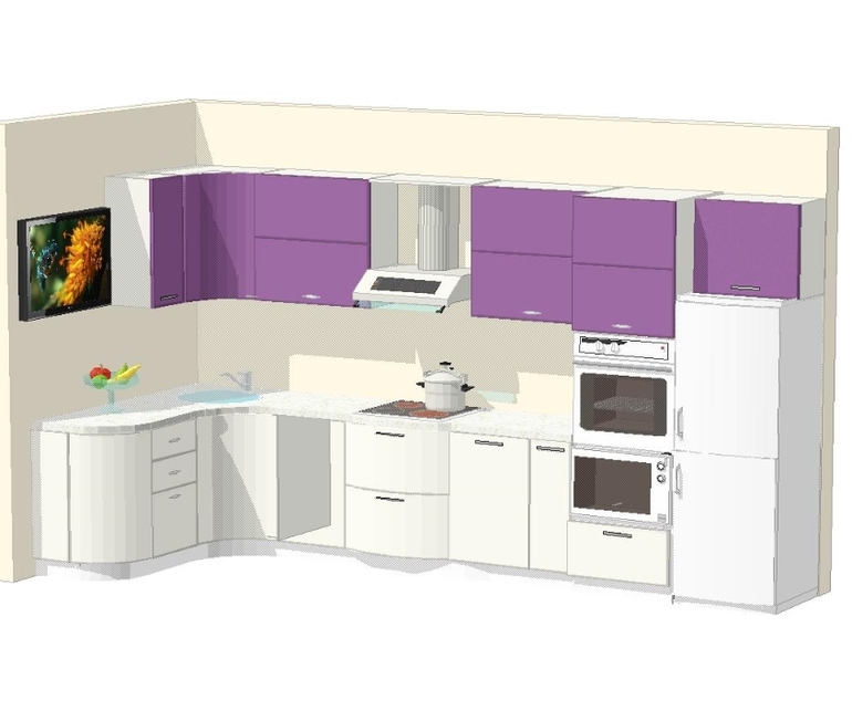 как лучше расставить кухню