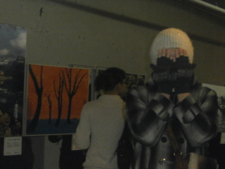 15.12.13 - посетили  с дочей фотовыставку.