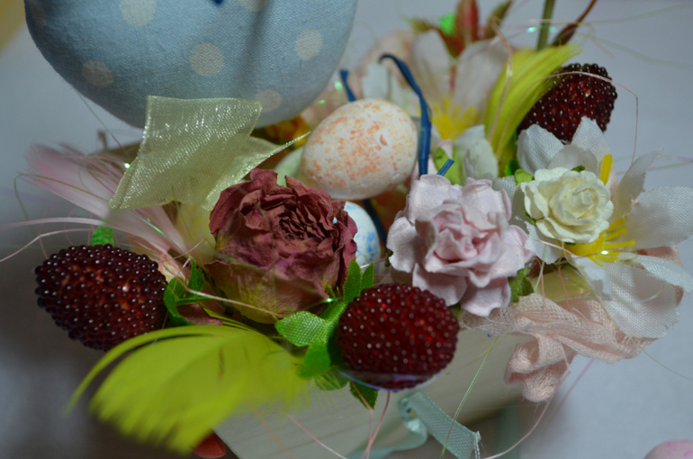 Пасхальный кролик с уточкой :)