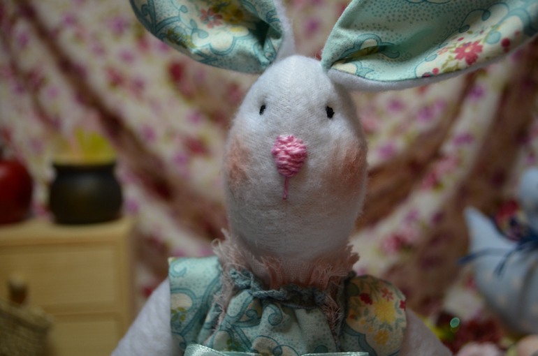 Пасхальный кролик с уточкой :)