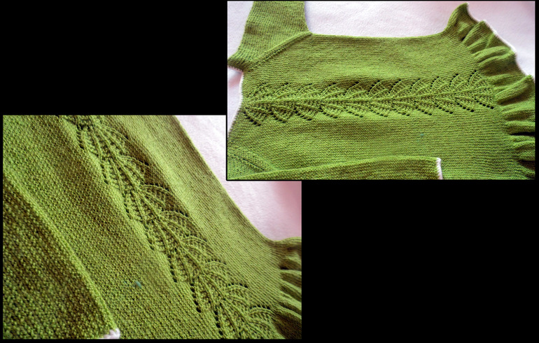 Платье с зонтиками