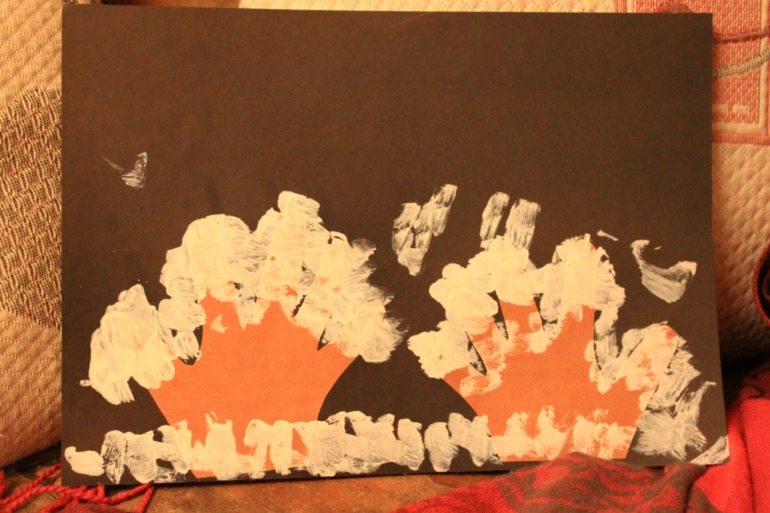 Наше околоновогоднее творчество =)