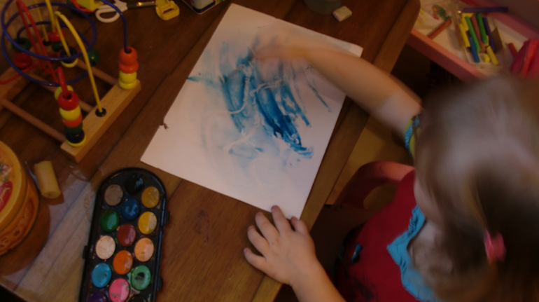 Художка. Рисование солью