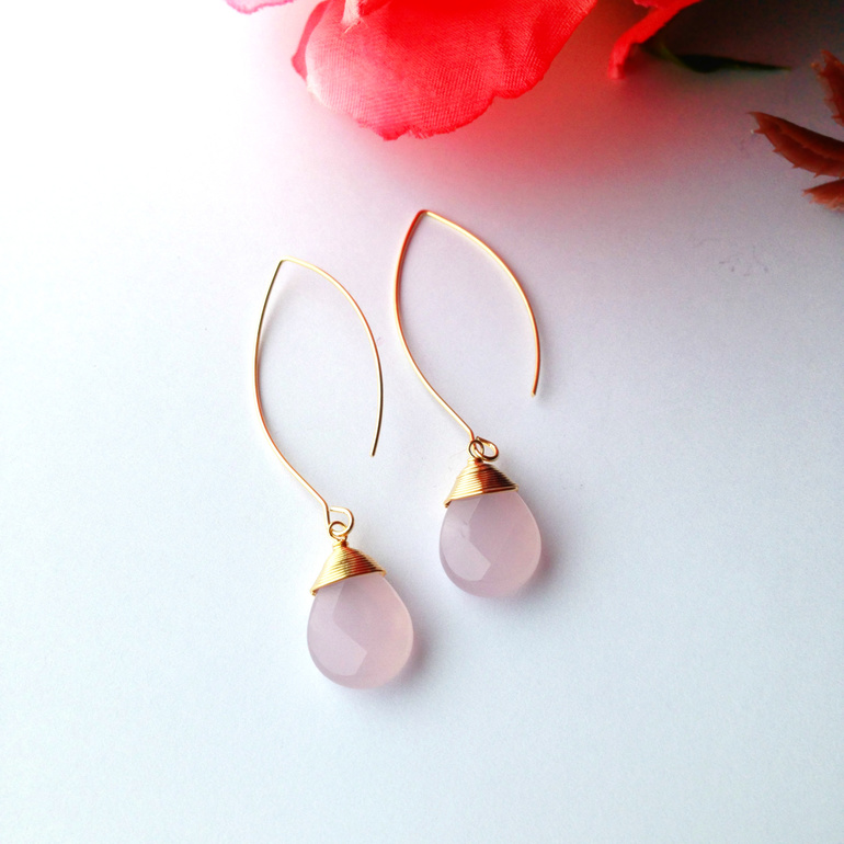 Мои новинки с жемчугом, топазами и аметистами