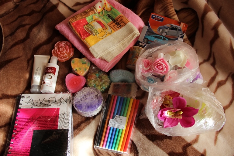 А у нас замечательная посылка из Челябинской области!!!!