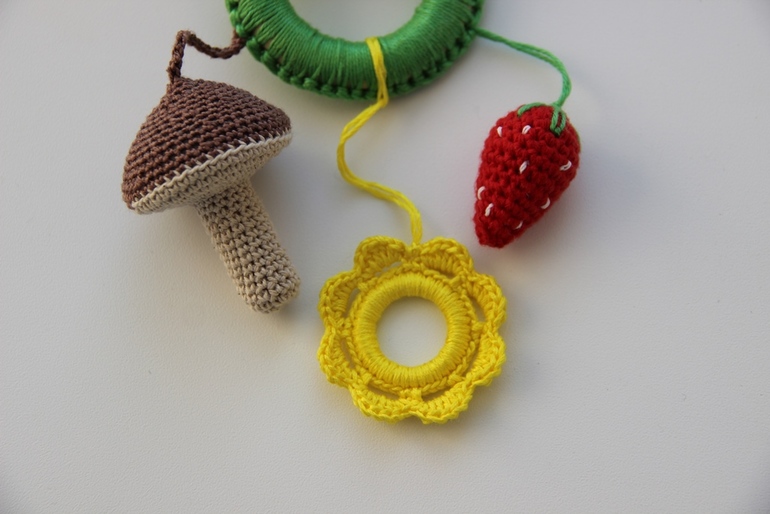 Погремушка-грызунок "В лесу"