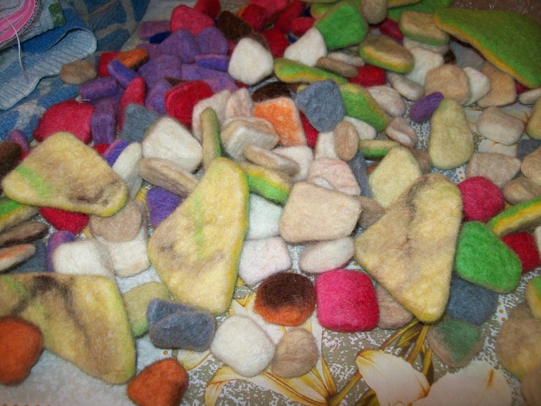 Валяние - рукоделие безотходное!