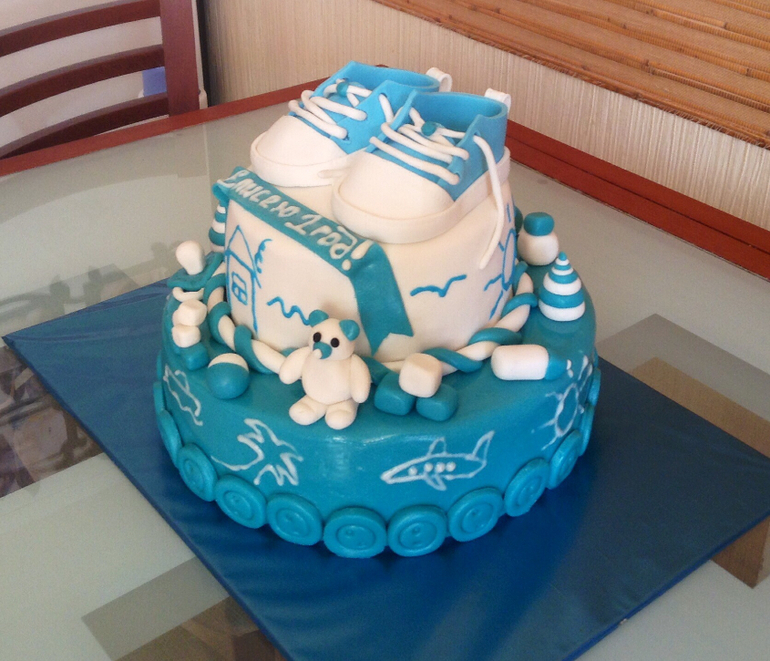 Тортик для Елисея на годик!!!